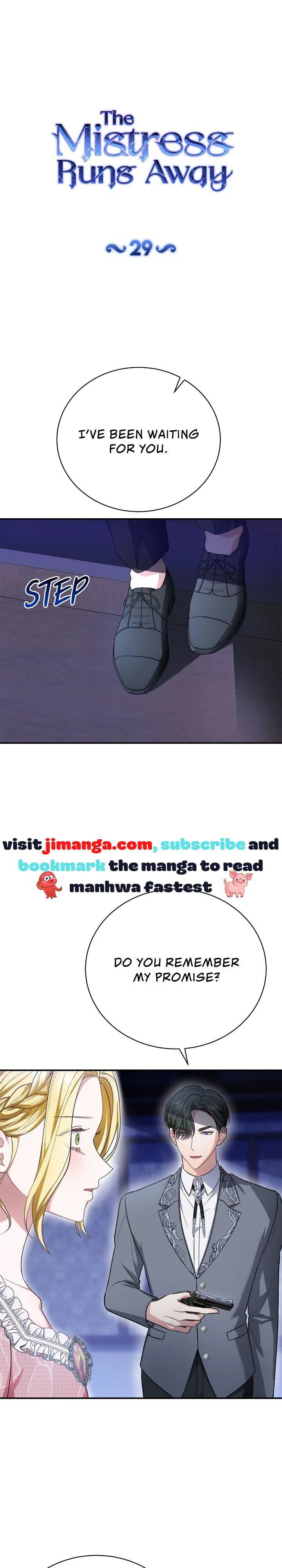 The Mistress Runs Away Chapter 29