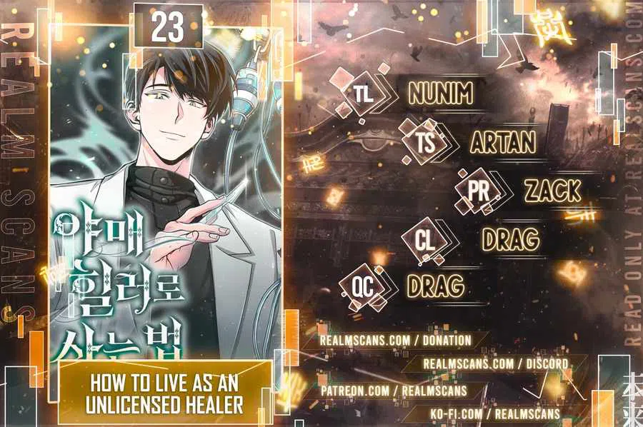 How To Live As An Unlicensed Healer Chapter 23