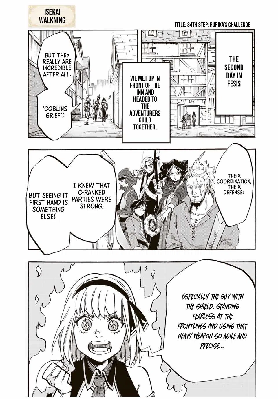 Isekai Walking Vol.4 Chapter 34: Rurika