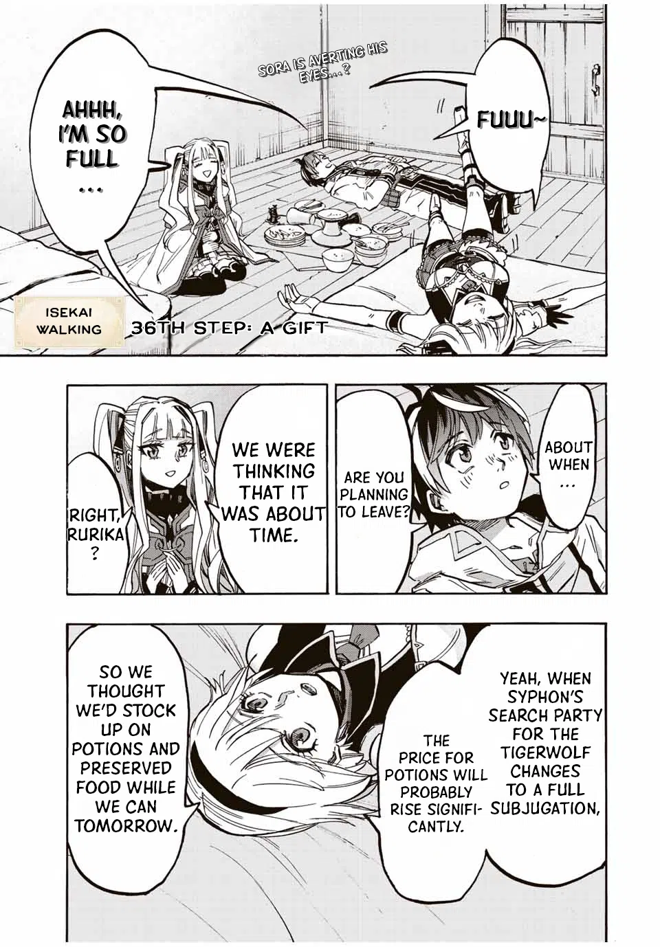 Isekai Walking Vol.4 Chapter 36: A Gift