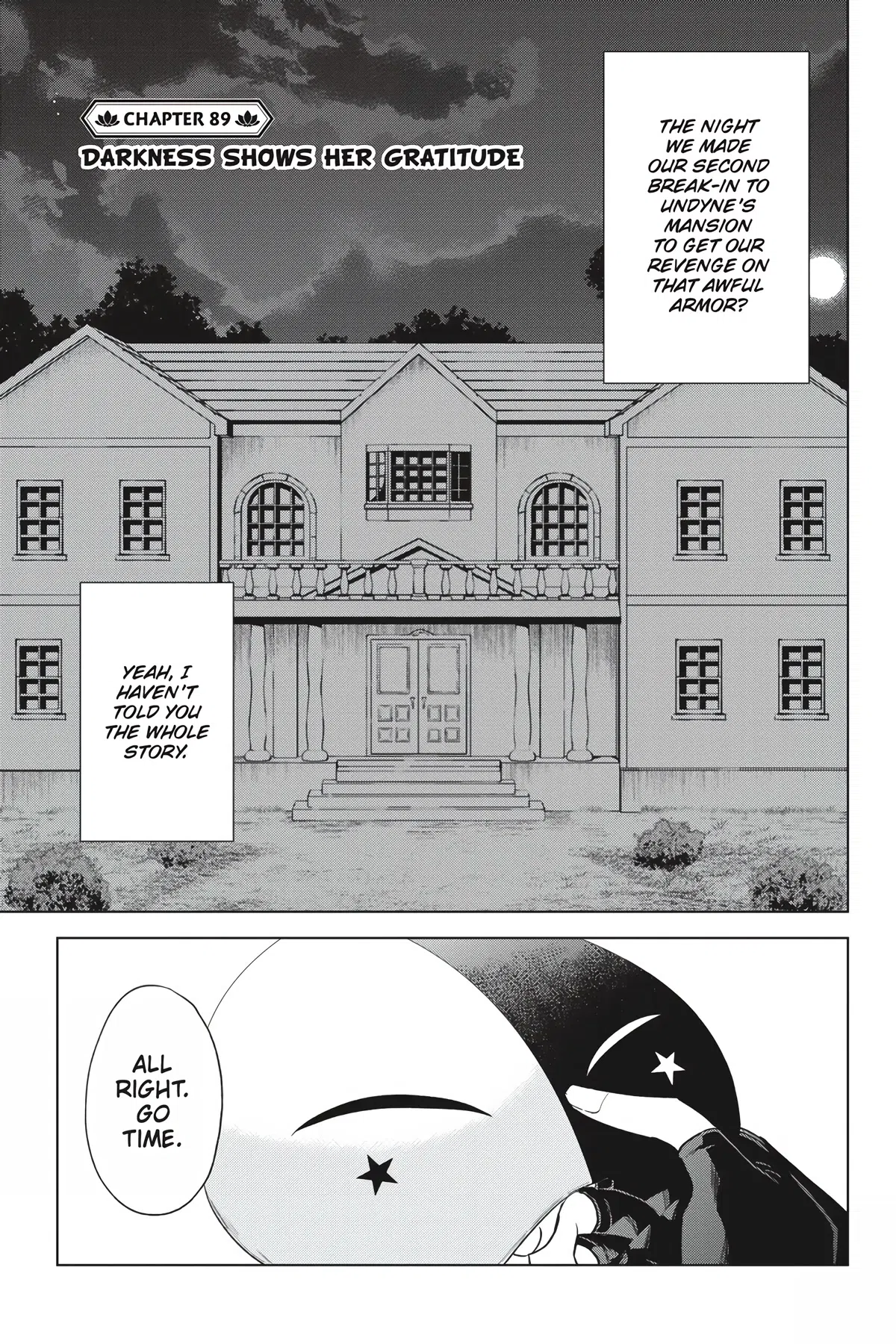 Kono Subarashii Sekai Ni Shukufuku O! Chapter 89: Darkness Shows Her Gratitude