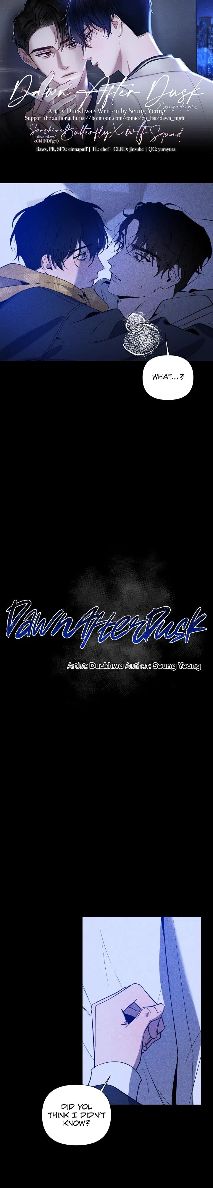 Dawn After Dusk Chapter 6