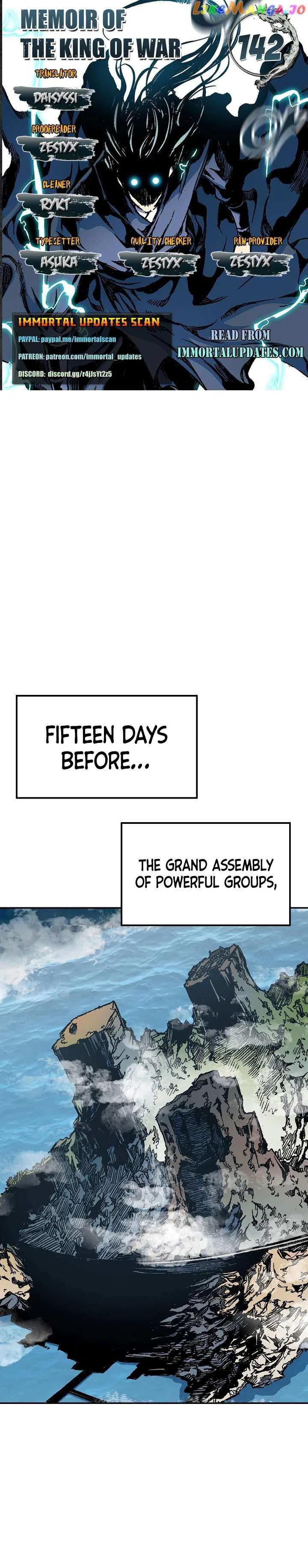 Memoir Of The God Of War Chapter 142
