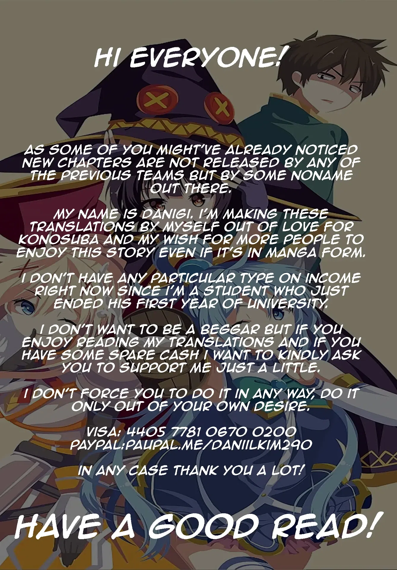 Kono Subarashii Sekai Ni Shukufuku O! Vol.19 Chapter 112: Hail The Warrior Princess! 1
