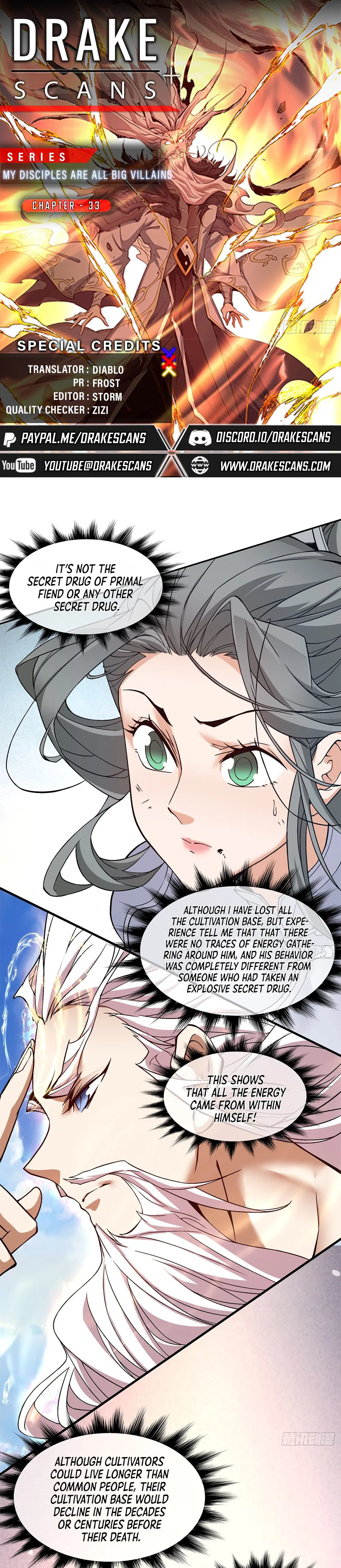 My Disciples Are All Big Villains Chapter 34