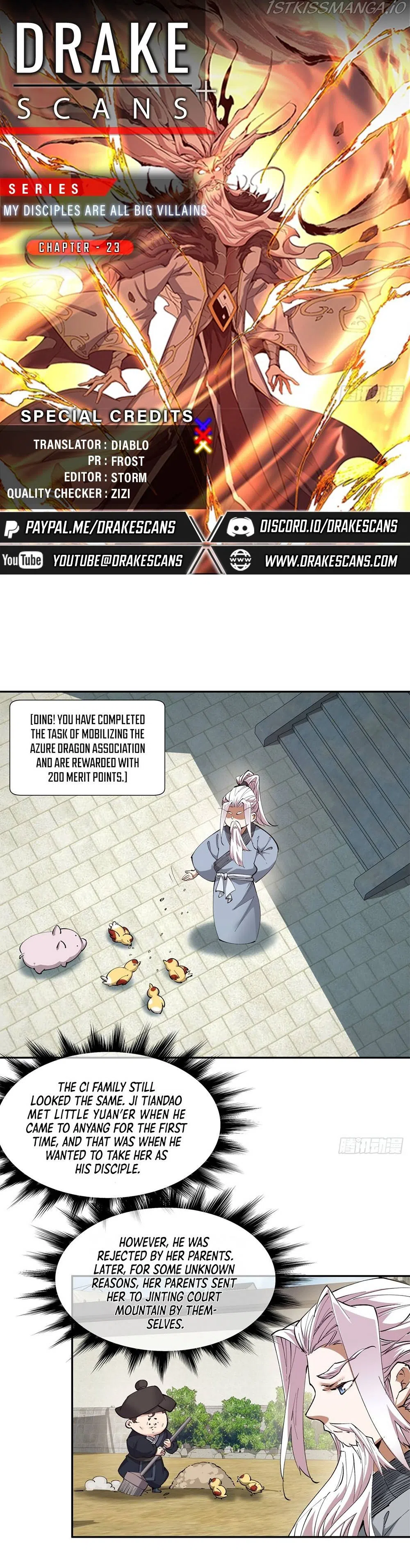 My Disciples Are All Big Villains Chapter 23