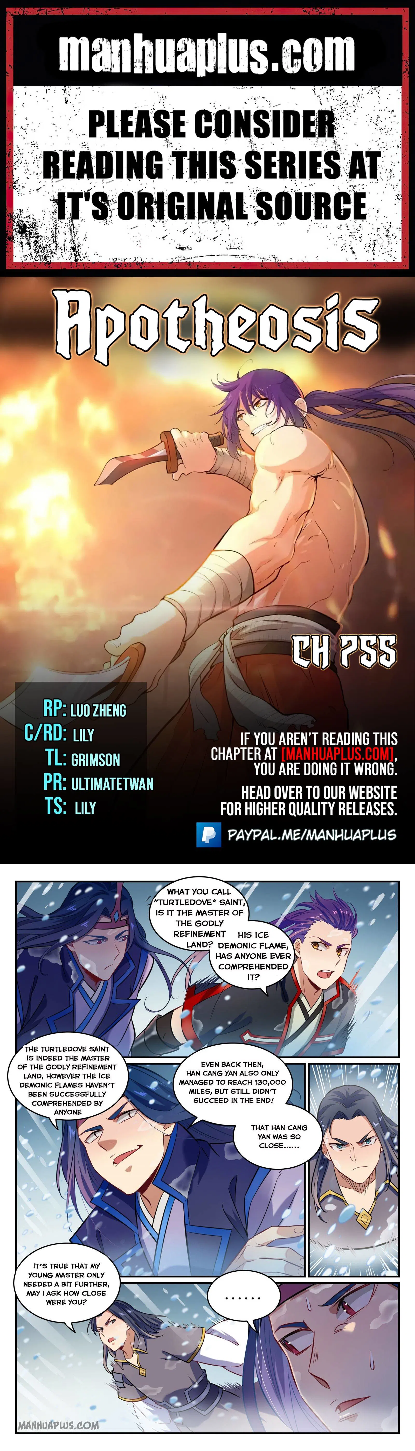 Apotheosis Chapter 614