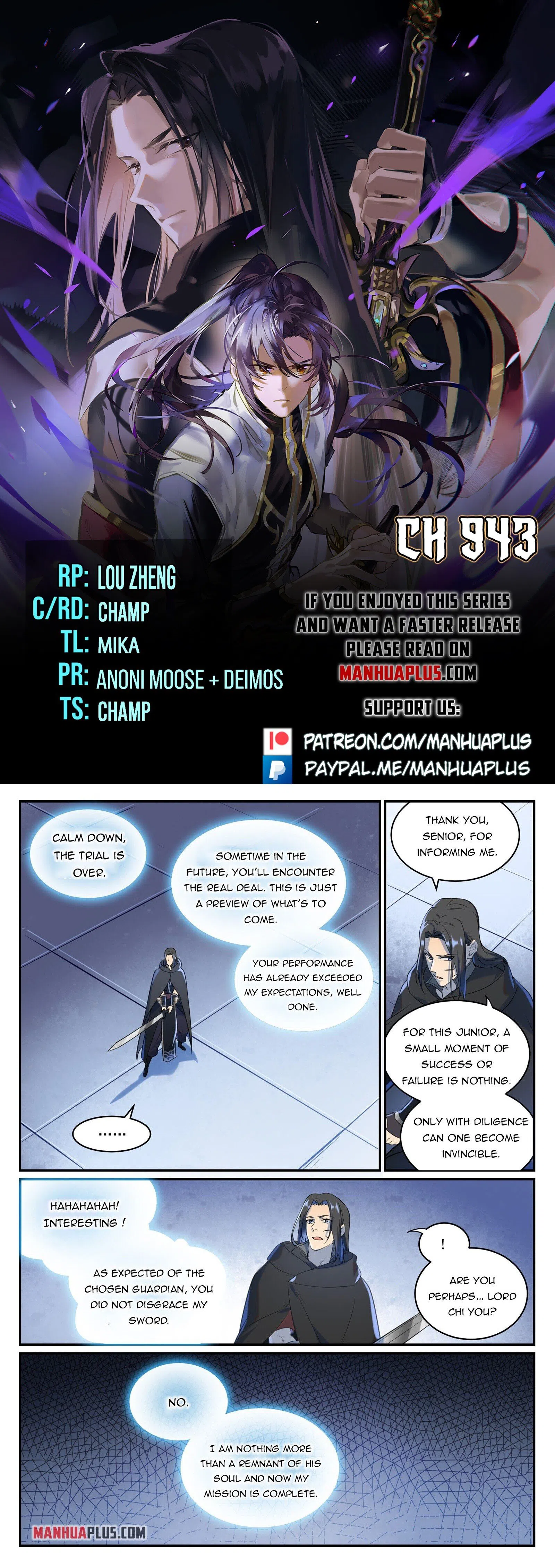 Apotheosis Chapter 943