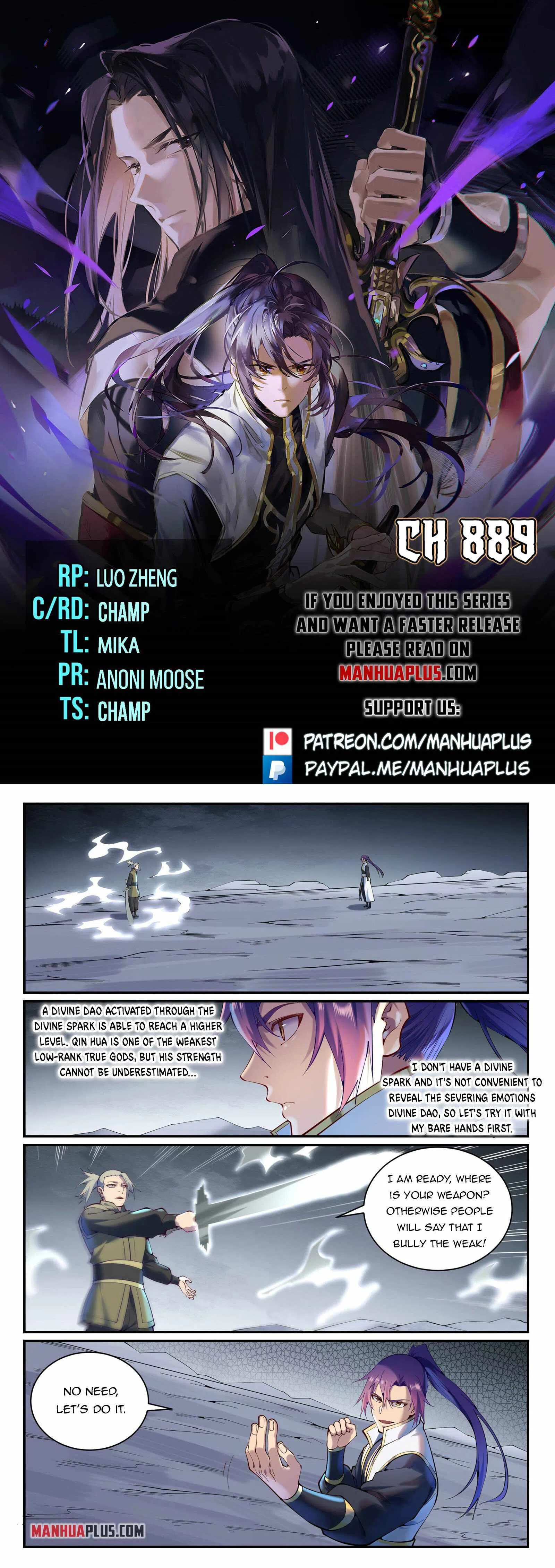 Apotheosis Chapter 889