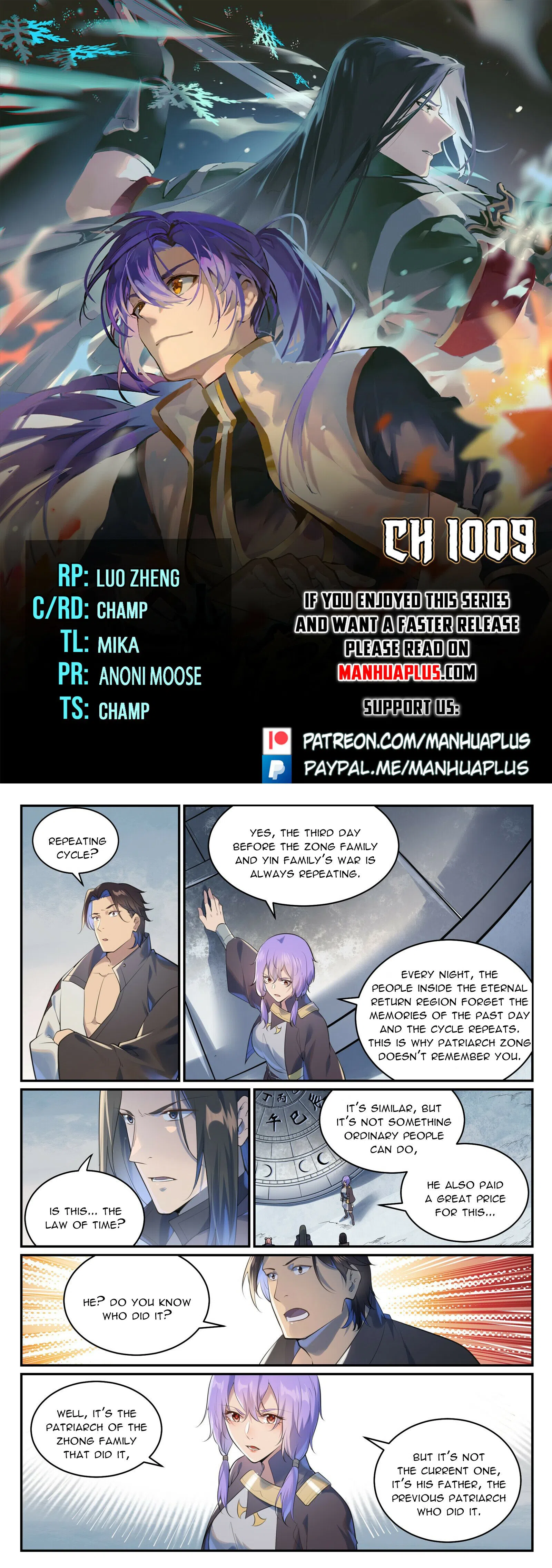 Apotheosis Chapter 1009