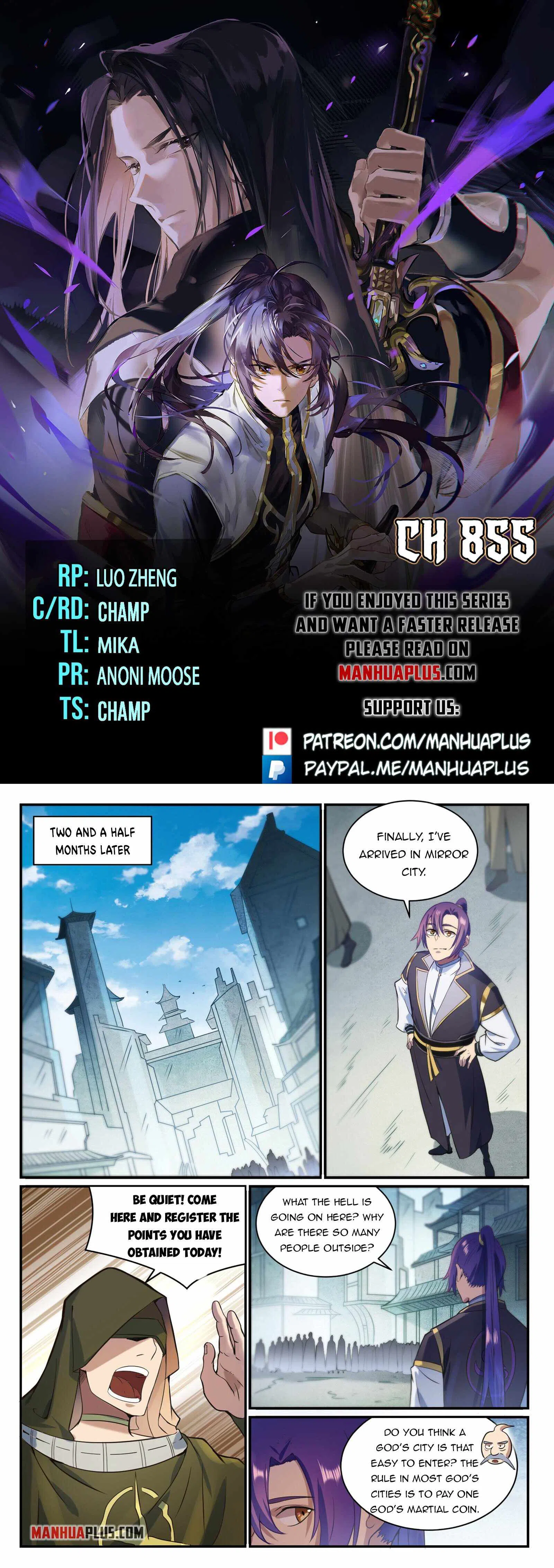 Apotheosis Chapter 855