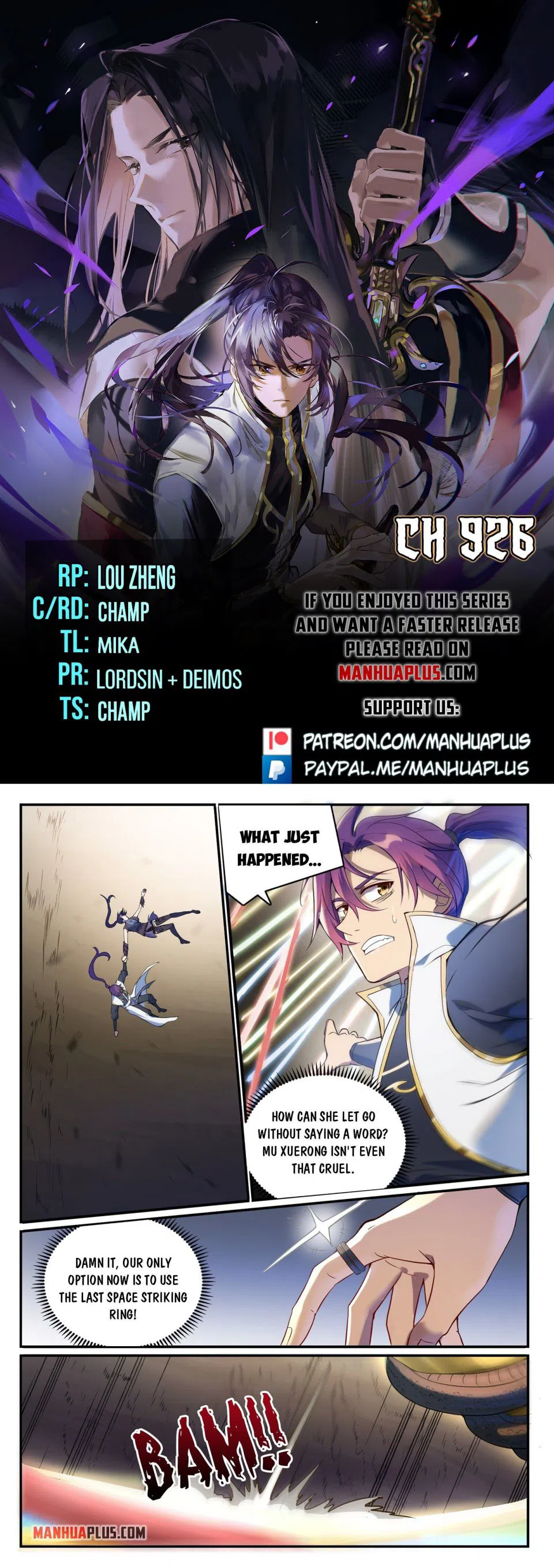 Apotheosis Chapter 926