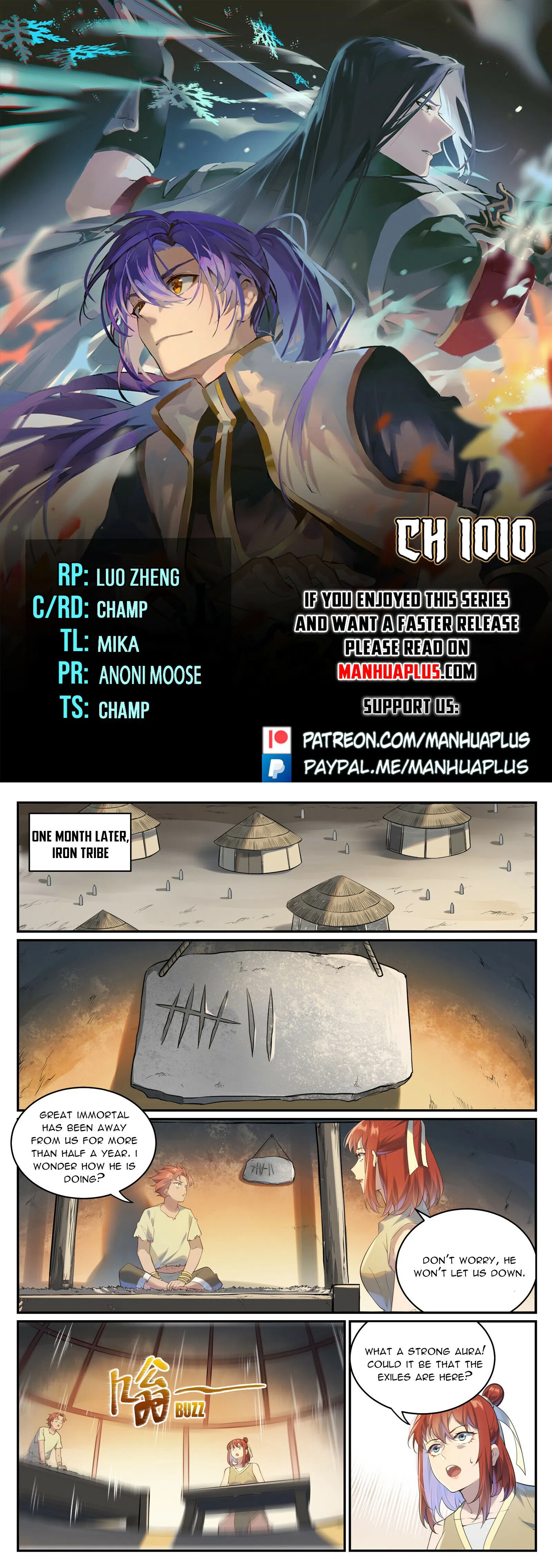 Apotheosis Chapter 1010