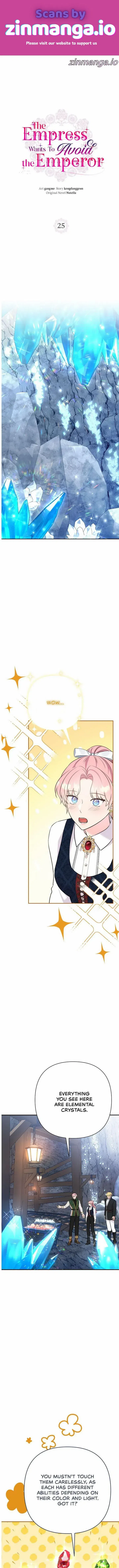 The Empress Wants To Avoid The Emperor Chapter 25
