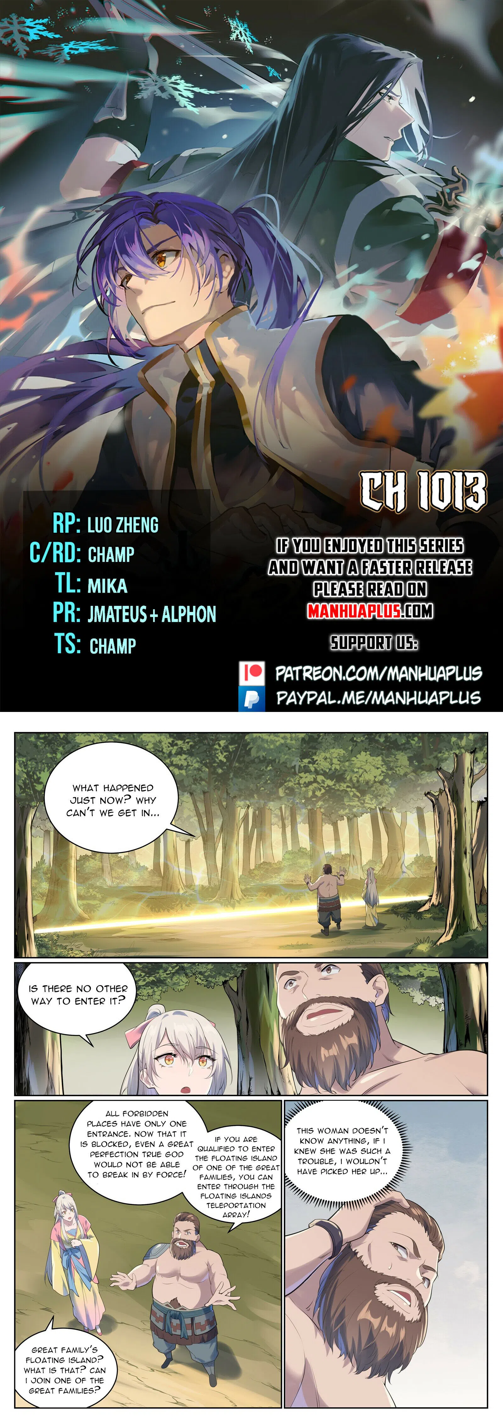 Apotheosis Chapter 1013