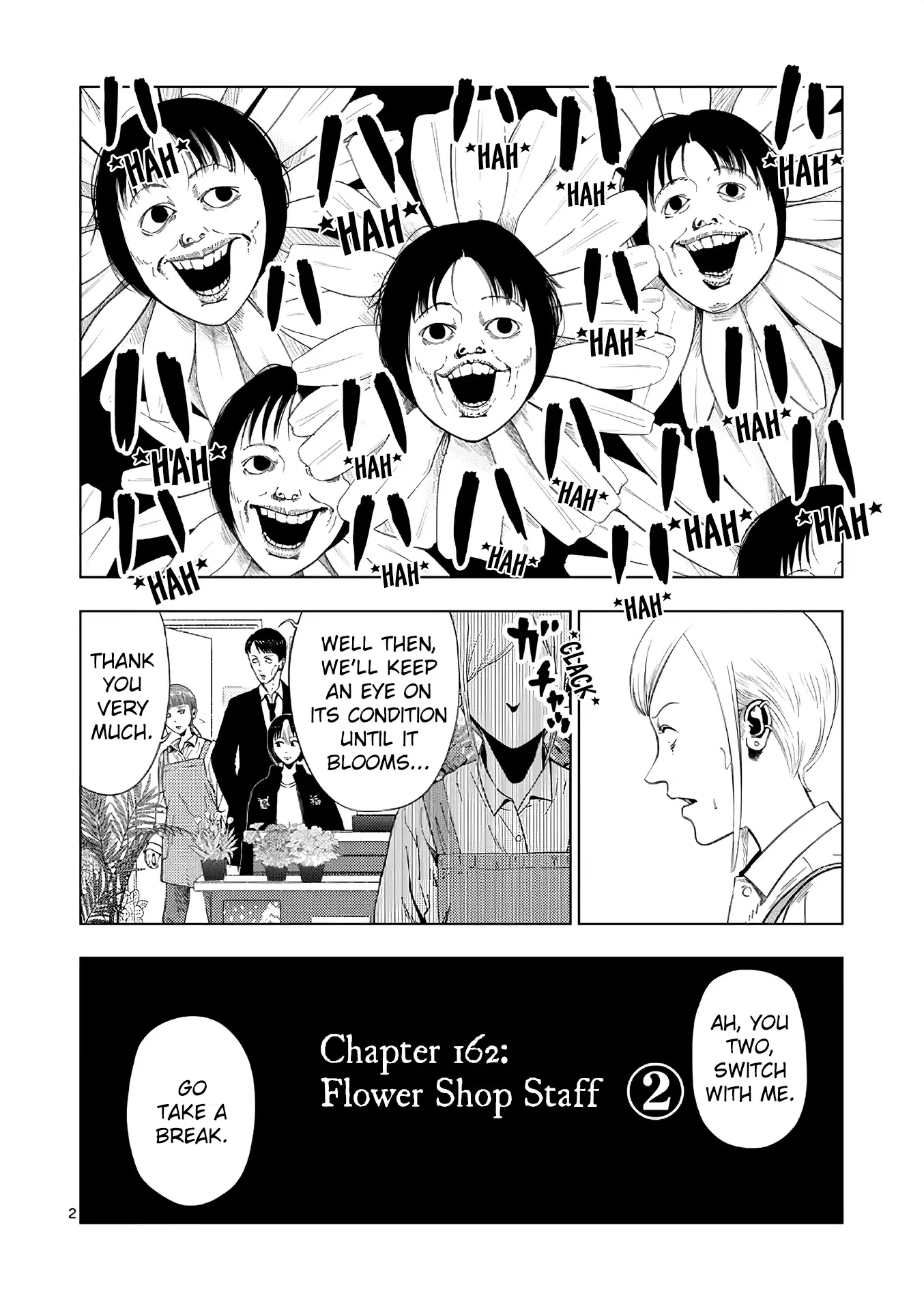 Ura Baito: Toubou Kinshi Chapter 162: Flower Shop Staff ②