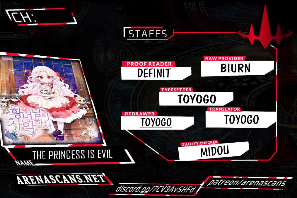 The Princess Is Evil Chapter 72