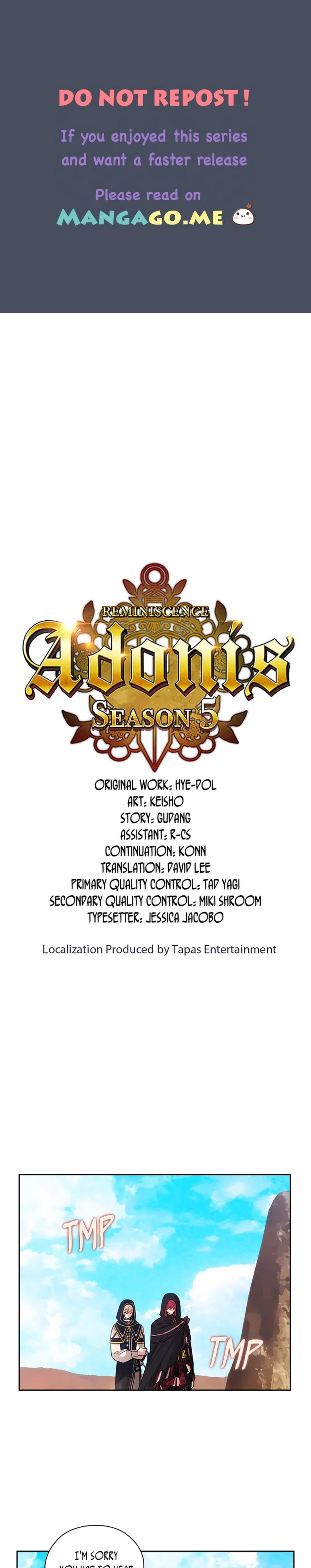 Reminiscence Adonis Chapter 204