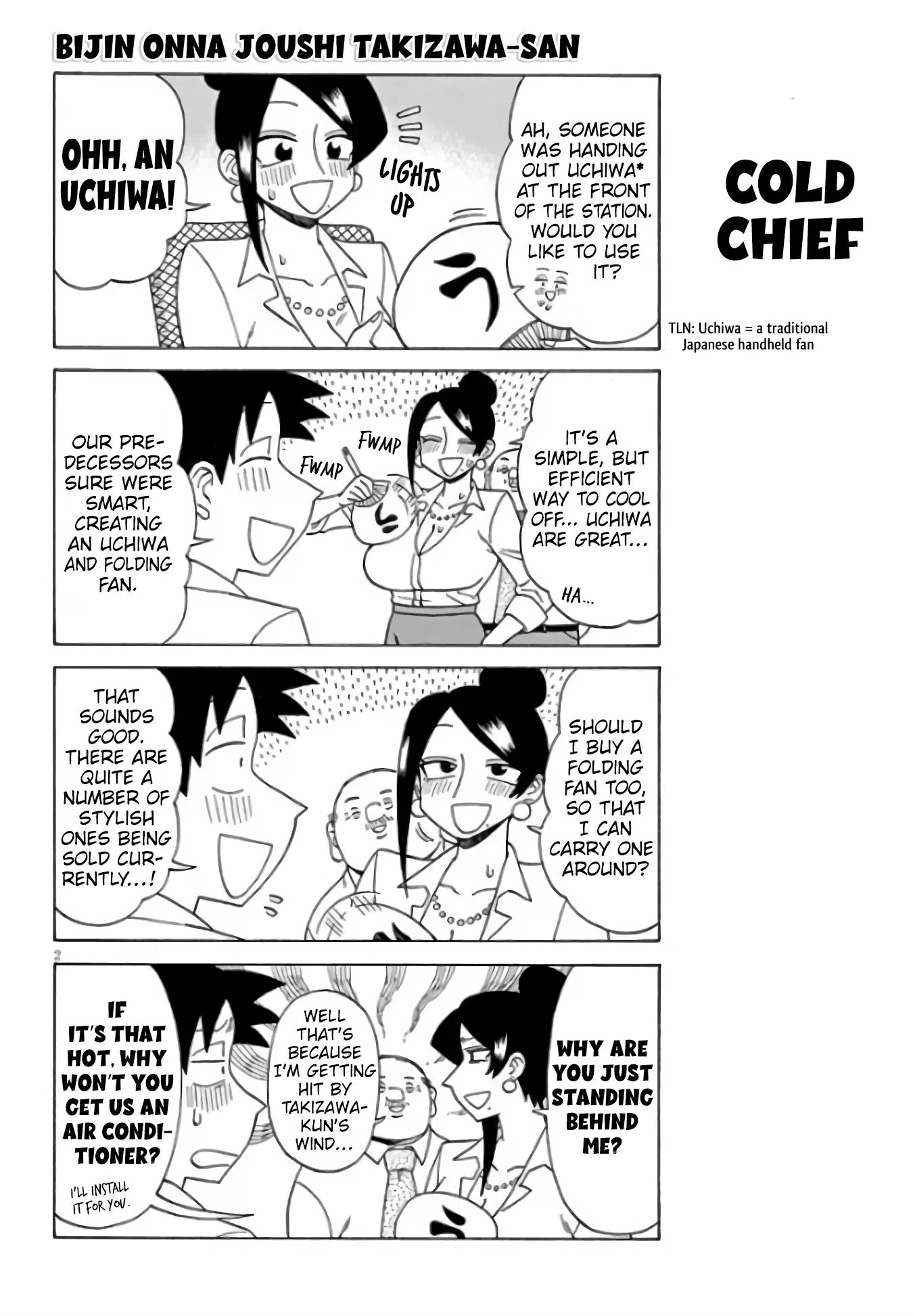 Bijin Onna Joushi Takizawa-San Vol.7 Chapter 141