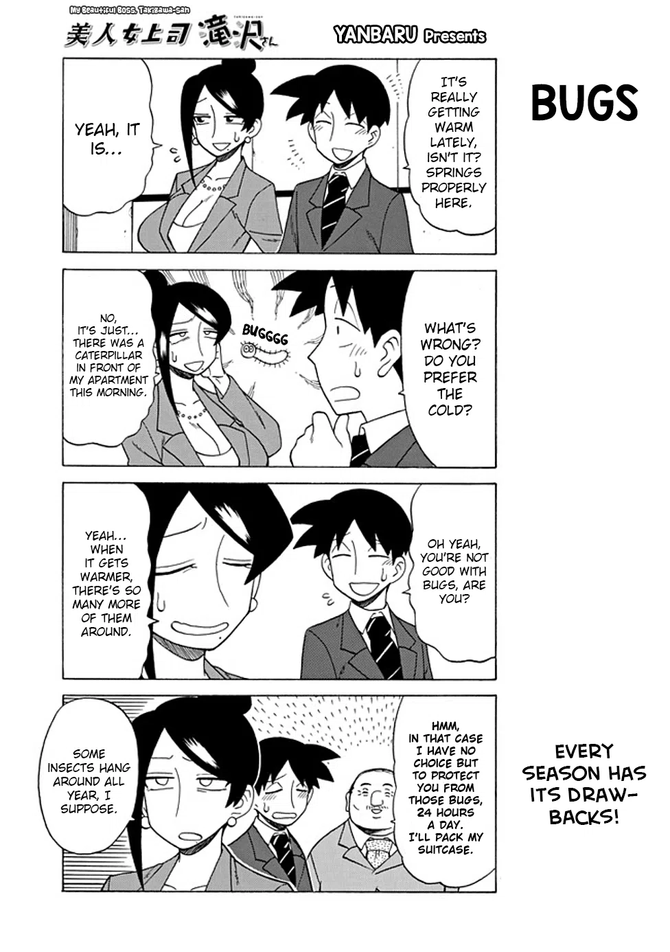 Bijin Onna Joushi Takizawa-San Chapter 67