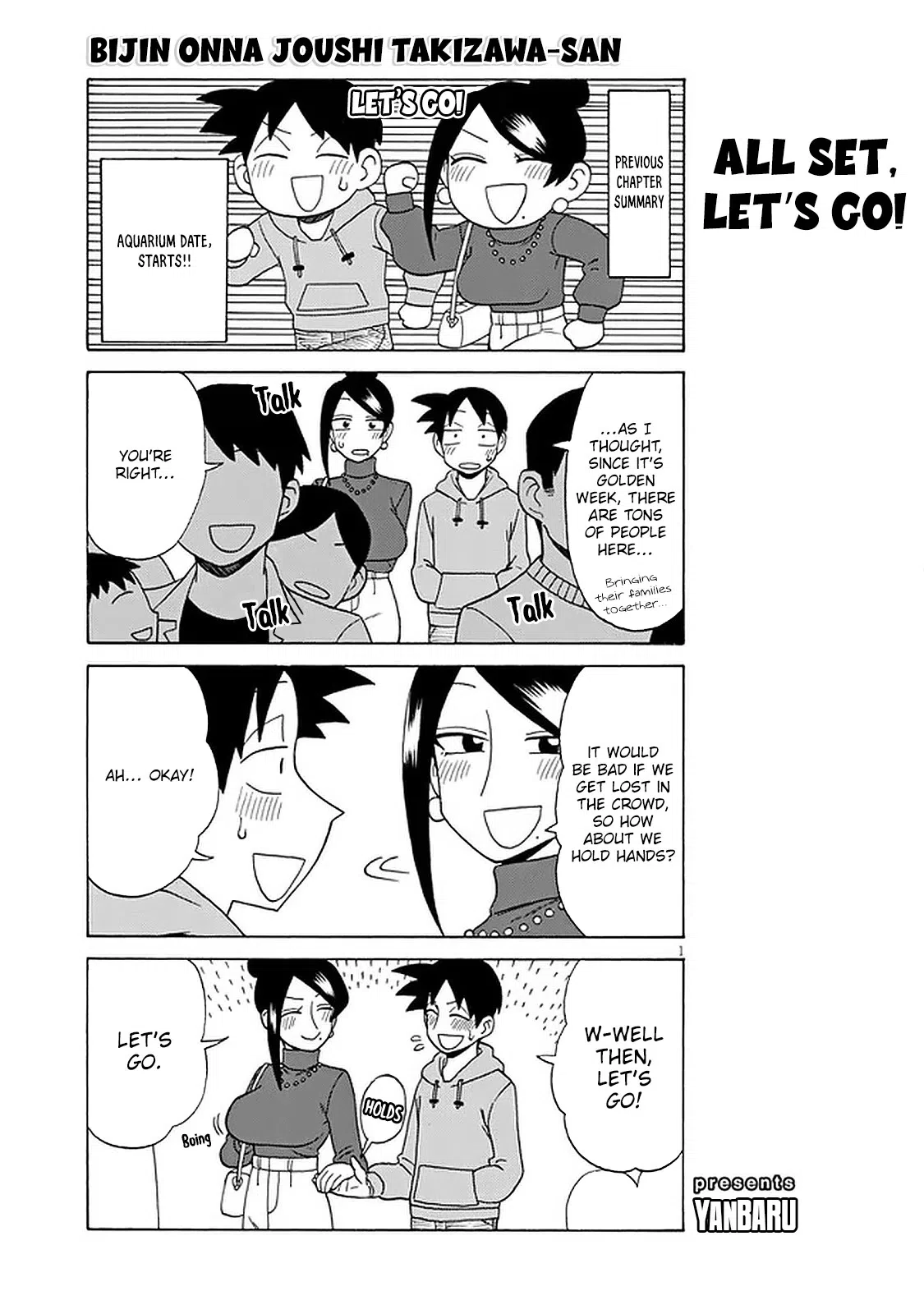 Bijin Onna Joushi Takizawa-San Chapter 116