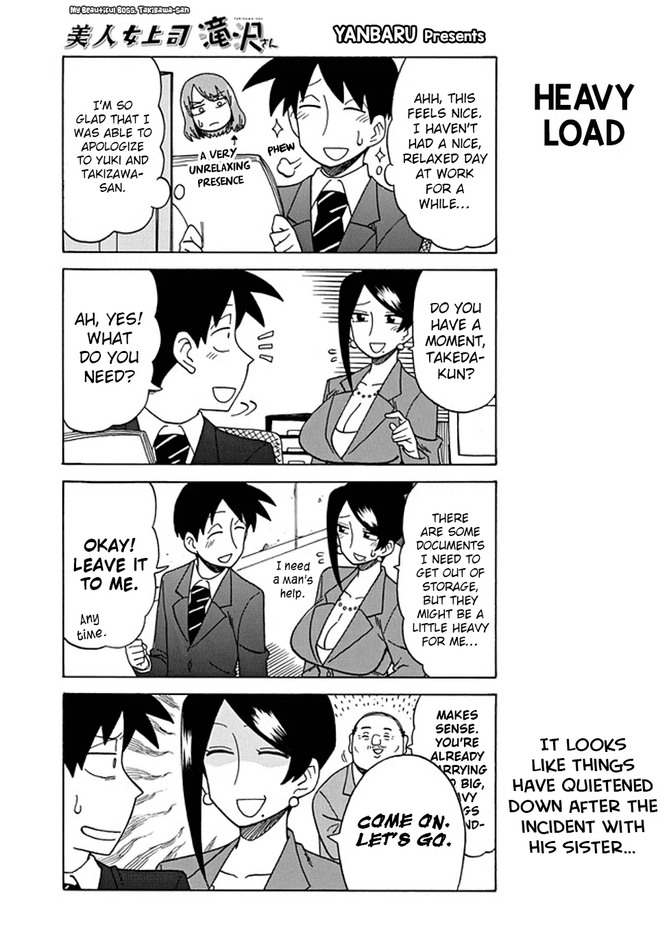 Bijin Onna Joushi Takizawa-San Chapter 44