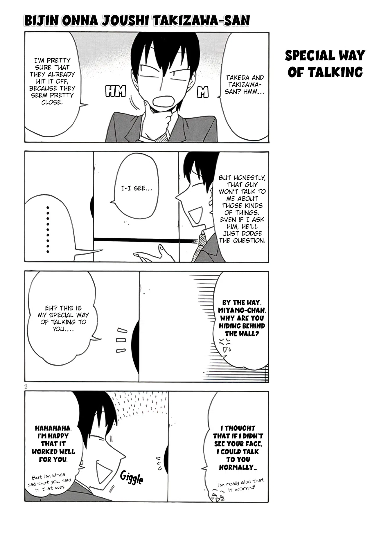 Bijin Onna Joushi Takizawa-San Chapter 111