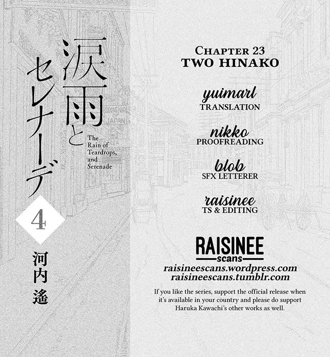 The Rain Of Teardrops And Serenade Chapter 23: Two Hinako