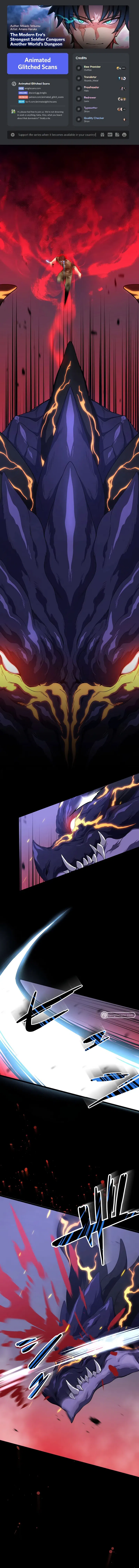 The modern era’s strongest soldier conquers another world’s dungeon chapter 26