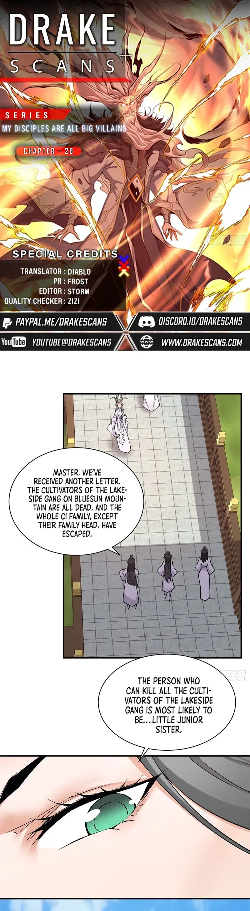 My Disciples Are All Villains chapter 28
