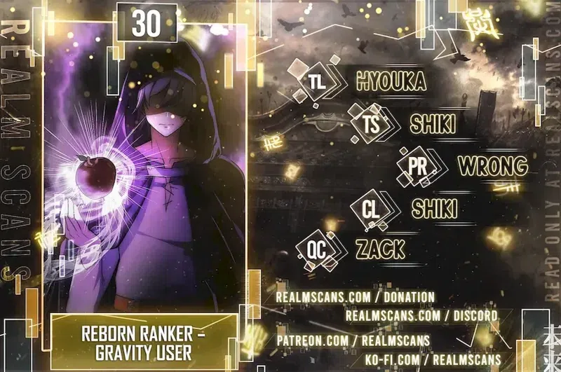 Reborn Ranker Gravity User chapter 30