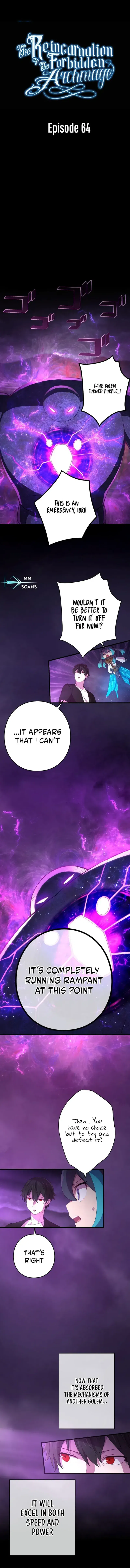 The Reincarnation of the Forbidden Archmage chapter 64
