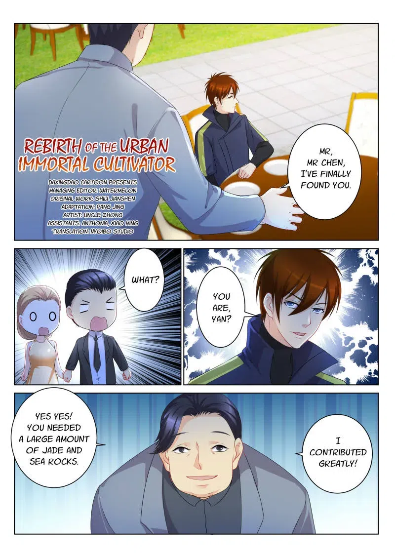 Rebirth of the Urban Immortal Cultivator chapter 102
