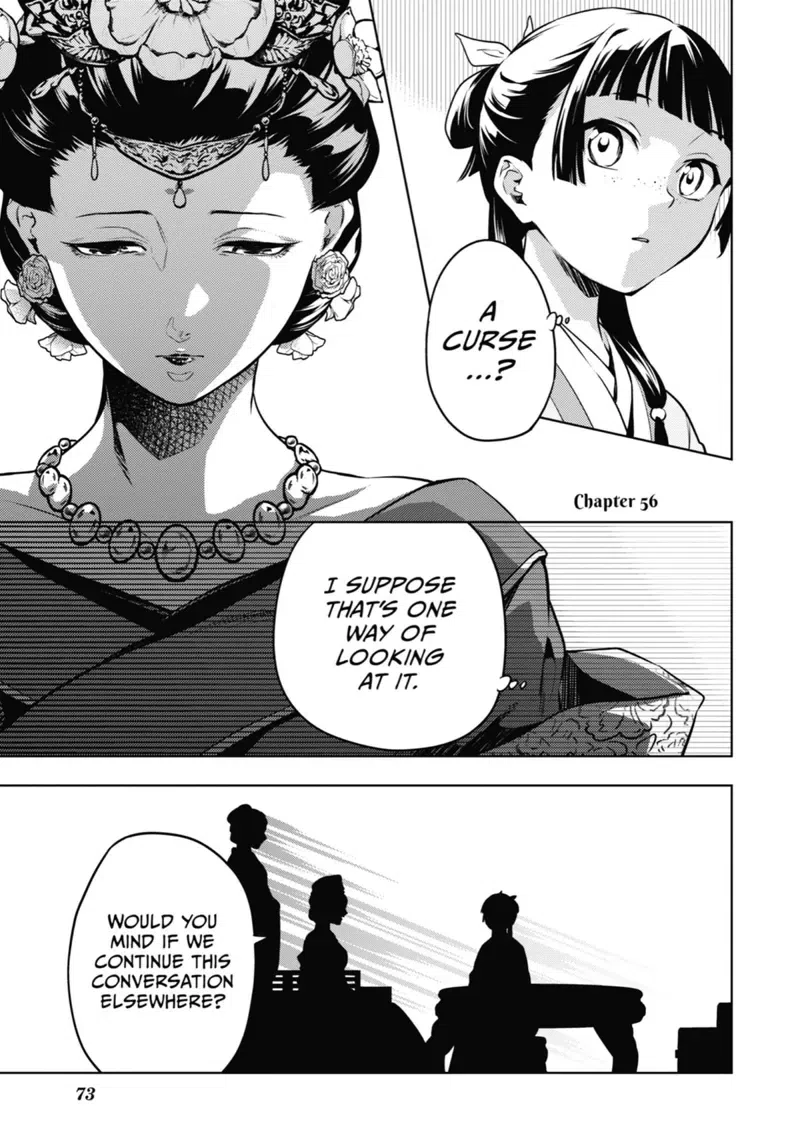 The Apothecary Diaries chapter 56