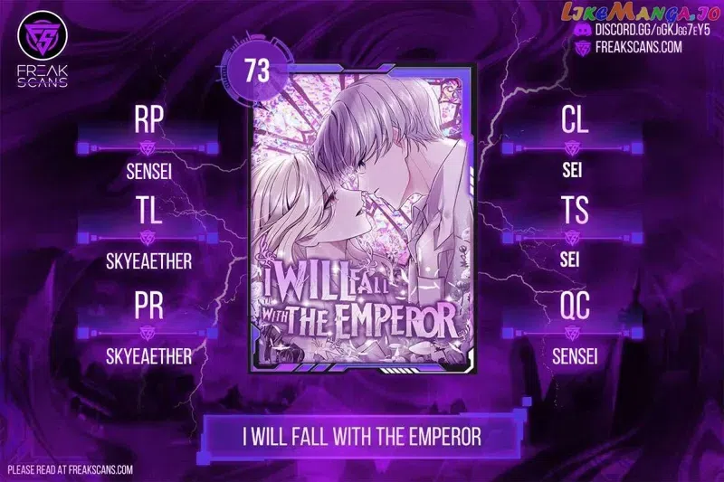I Will Fall With the Emperor chapter 73