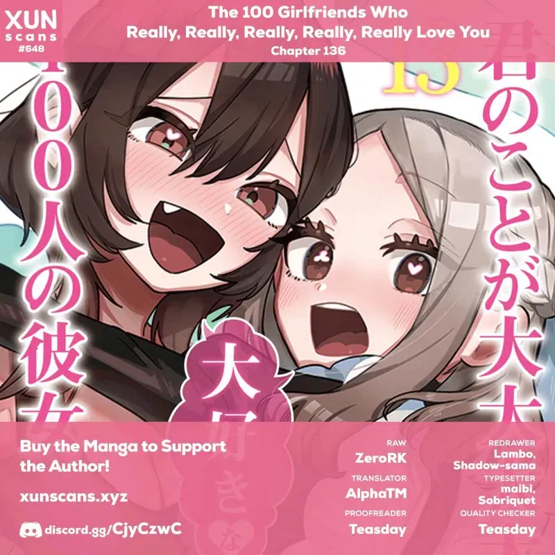 the 100 girlfriends who really love you chapter 136