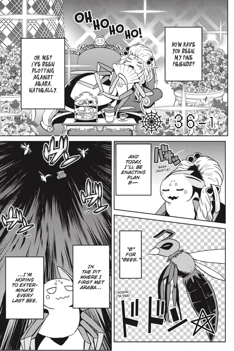 Kumo Desu ga Nani ka chapter 36.1
