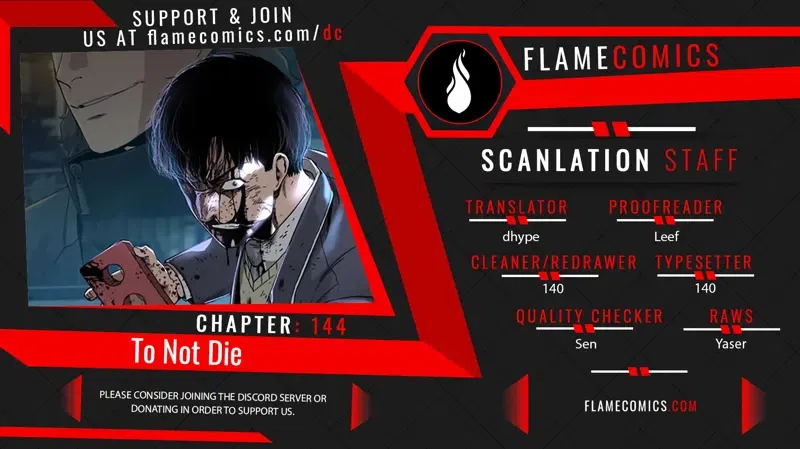 To Not Die chapter 144