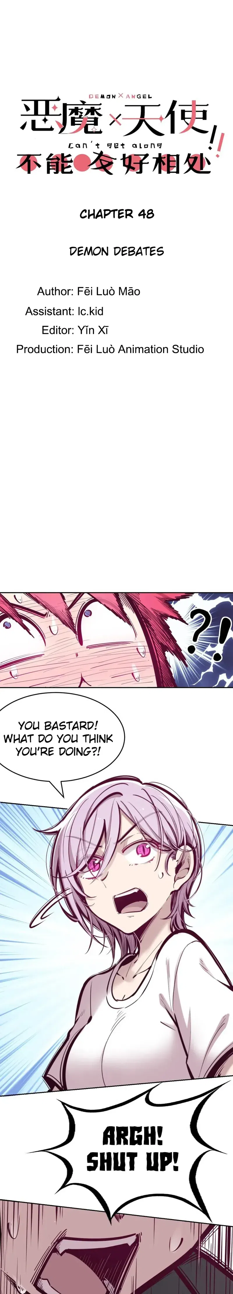 Demon X Angel Can’t Get Along chapter 48