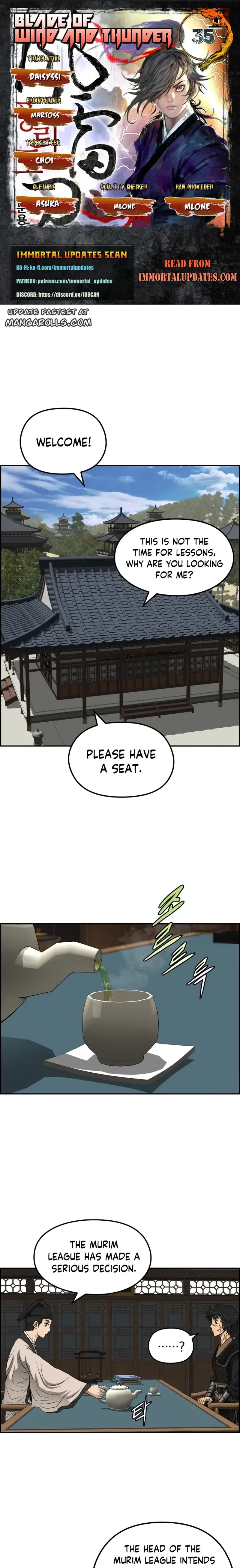Blade Of Wind And Thunder chapter 35