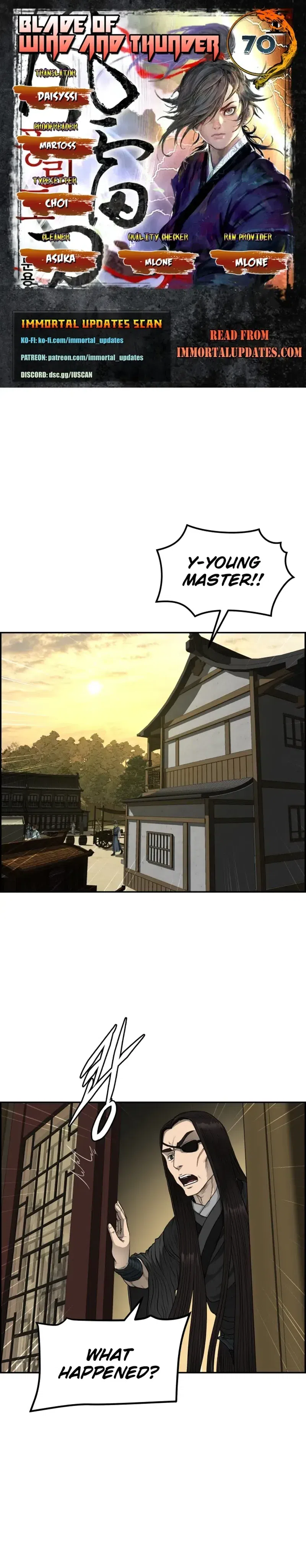 Blade Of Wind And Thunder chapter 70