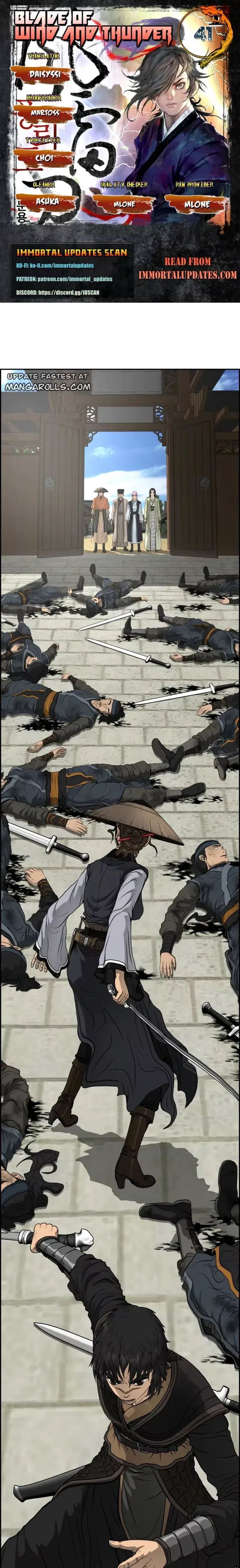 Blade Of Wind And Thunder chapter 41