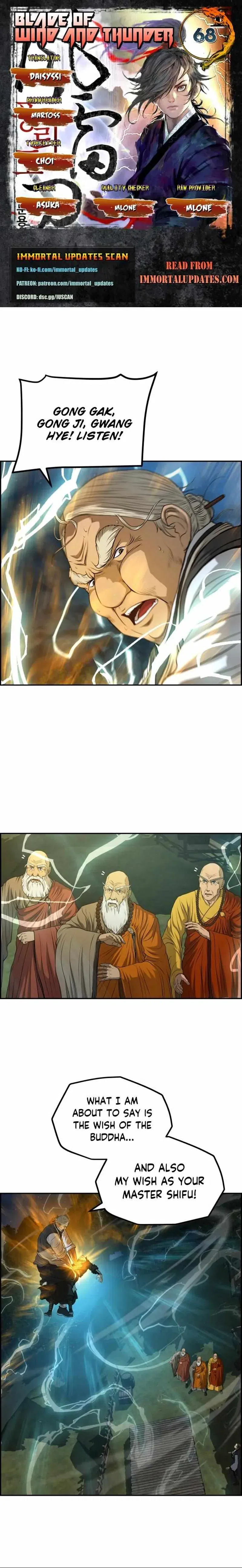 Blade Of Wind And Thunder chapter 68