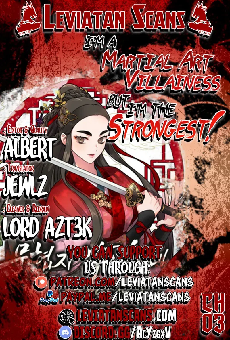 I’m a Martial Art Villainess, but I’m the Strongest chapter 3