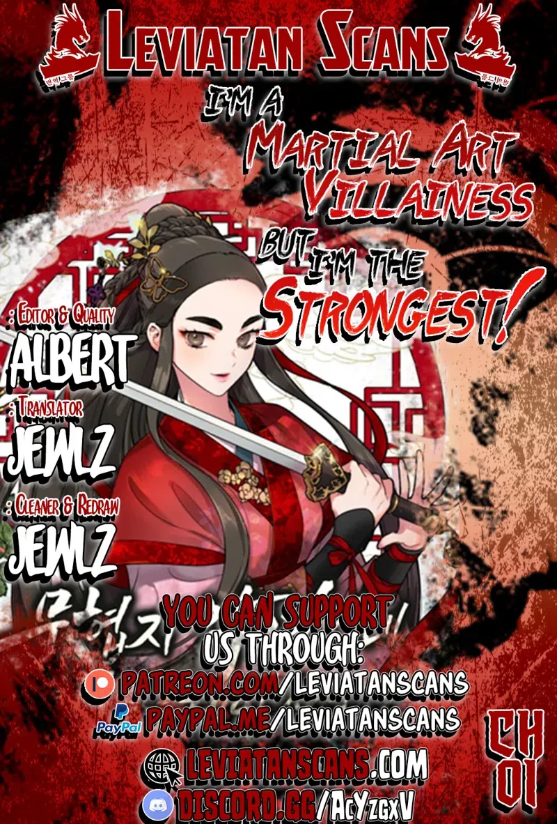 I’m a Martial Art Villainess, but I’m the Strongest chapter 1