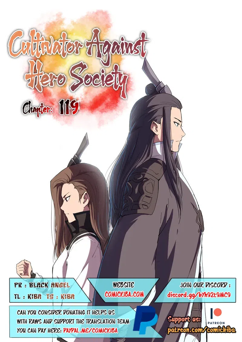 Cultivator Against Hero Society chapter 119