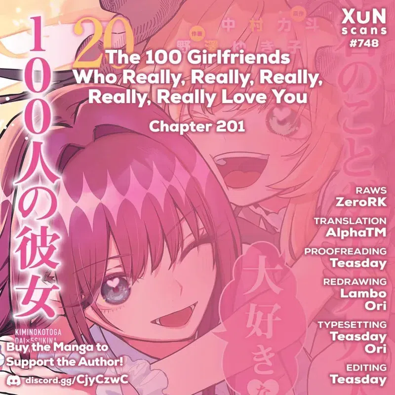 the 100 girlfriends who really love you chapter 201