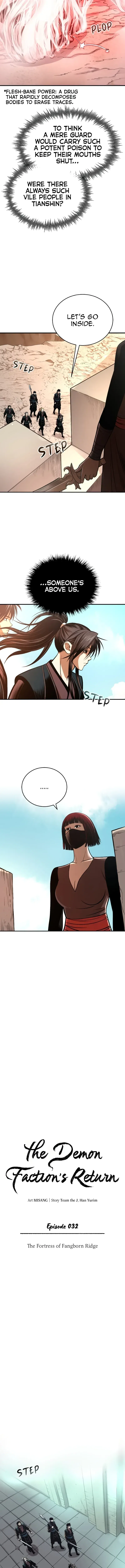 The Demon Faction’s Return Chapter 32
